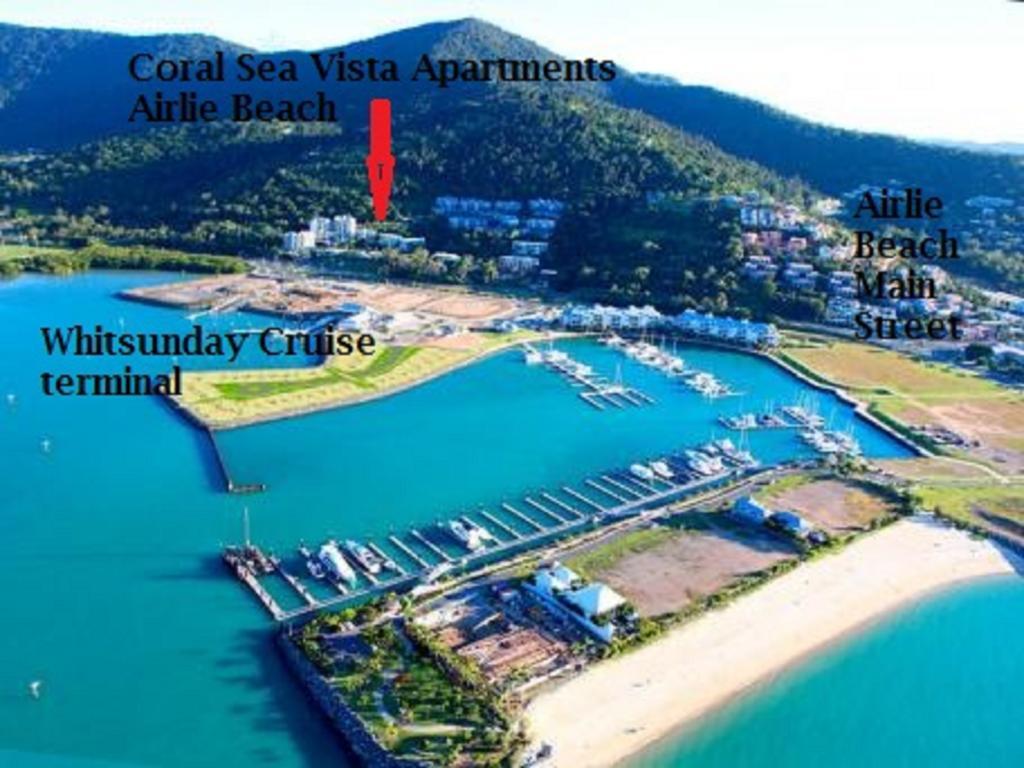 Coral Sea Vista Apartments Airlie Beach Luaran gambar